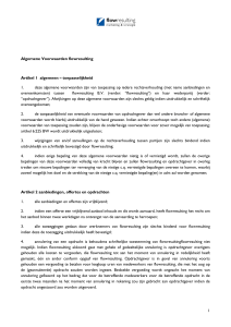 1 Algemene Voorwaarden flowresulting Artikel 1 algemeen