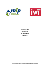 (MM) - MIP Vlaanderen