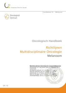 Richtlijnen Multidisciplinaire Oncologie