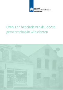 Omnia en het einde van de Joodse gemeenschap in Winschoten