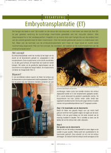 Embryotransplantatie (ET) - diergeneeskundigechiropractie