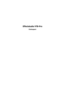 Effectstudie VTB-Pro