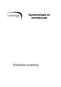 Prenatale screening (brochure AZ Sint