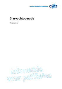 Glasvochtoperatie