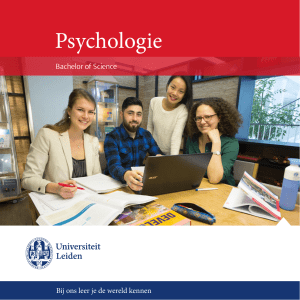 Psychologie - Universiteit Leiden