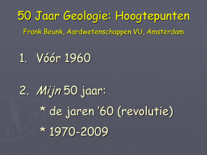 1. Vóór 1960 - GEA Kring Rijnland