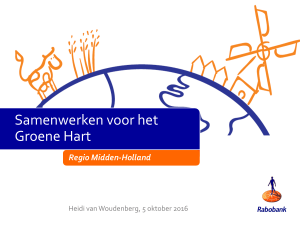 3 Regio Midden-Holland presentatie Rabobank 05102016 def