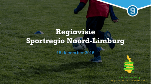 De gezondste regio in 2025 - Vereniging Sport en Gemeenten