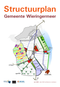 Structuurplan gemeente Wieringermeer