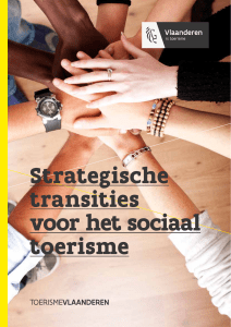 Strategische transities voor het sociaal toerisme