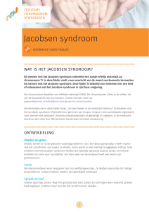 Jacobsen syndroom - Zeldzame Chromosoomafwijkingen