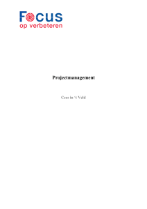 Projectmanagement - Focus op verbeteren
