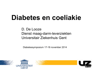 Diabetes en coeliakie
