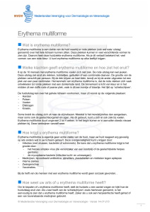 Erythema multiforme