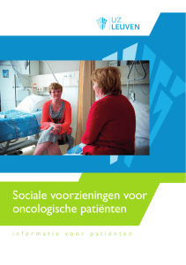 Sociale voorzieningen voor oncologische patiënten