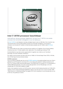 Intel i7-3970X processor beschikbaar