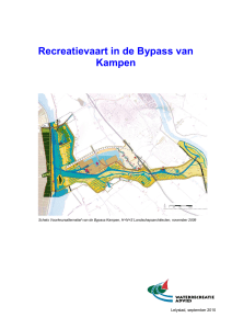 Recreatievaart in de Bypass van Kampen