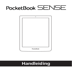 Handleiding PocketBook SENSE NL