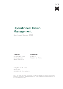Operationeel Risico Management