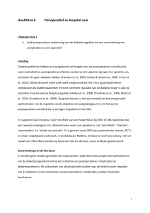 Hoofdstuk 6 Perioperatief en hospital care