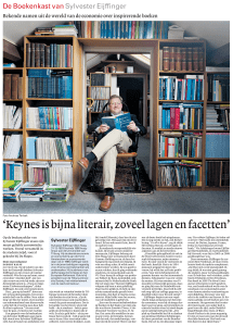 Keynes is bijna literair, zoveel lagen en facetten