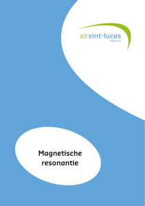 Magnetische resonantie - AZ Sint