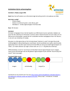 Activiteiten bij de verkenningsfase