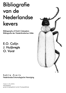 Bibliografie van de Nederlandse kevers