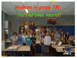 presentatie groep 7M 2011-2012