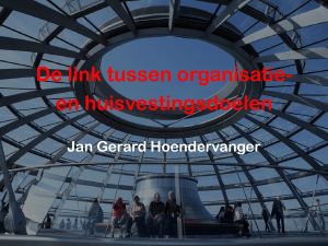 Onderbouwing: de link tussen organisatie- en