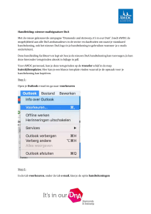 Handleiding: nieuwe mailsignature DnA Met de nieuw gelanceerde