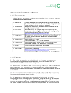 Algemene voorwaarden energiescan energiecoaches