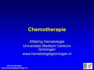 Chemotherapie - Hematologie Groningen