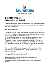 Lichttherapie - Laurentius Ziekenhuis