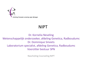 NIPT - Stichting Prenatale screening regio Nijmegen