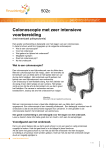 pdf Colonoscopie met zeer intensieve voorbereiding