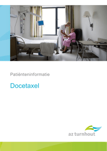 Docetaxel - AZ Turnhout