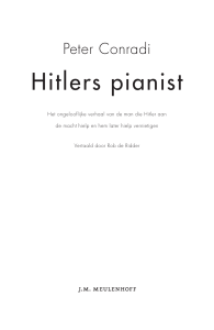 Hitlers pianist - E