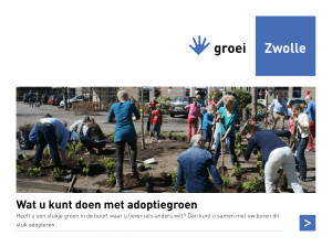 Zwolle dgroei - Gemeente Zwolle