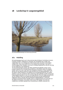 18 Landschap 6: Laagveengebied - Rijksdienst voor het Cultureel