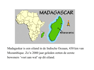 het eiland Madagascar - ICT