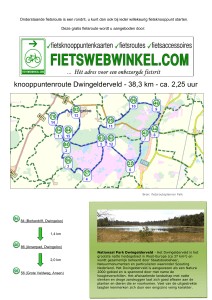 knooppuntenroute Dwingelderveld - 38,3 km