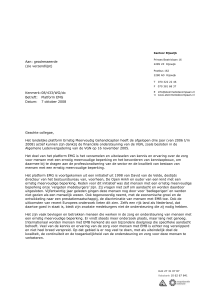 Sjabloon Brief - Vereniging Gehandicaptenzorg Nederland