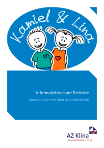 Informatiebrochure Pediatrie