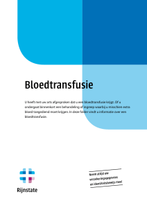 Bloedtransfusie