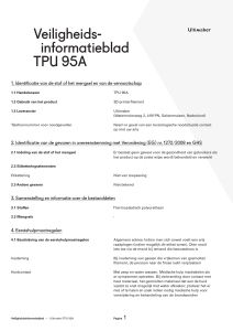 Veiligheids- informatieblad TPU 95A