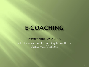 E-coaching