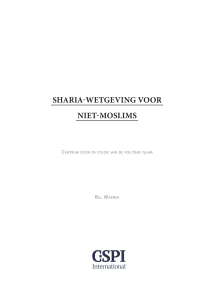 Sharia-wetgeving voor niet-moSlimS