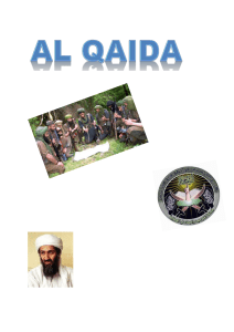 Het doel van Al Qaida