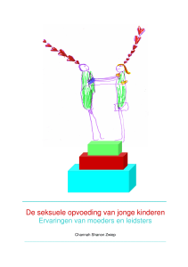 De seksuele opvoeding van jonge kinderen